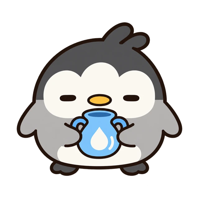 水瓶座のペンギン