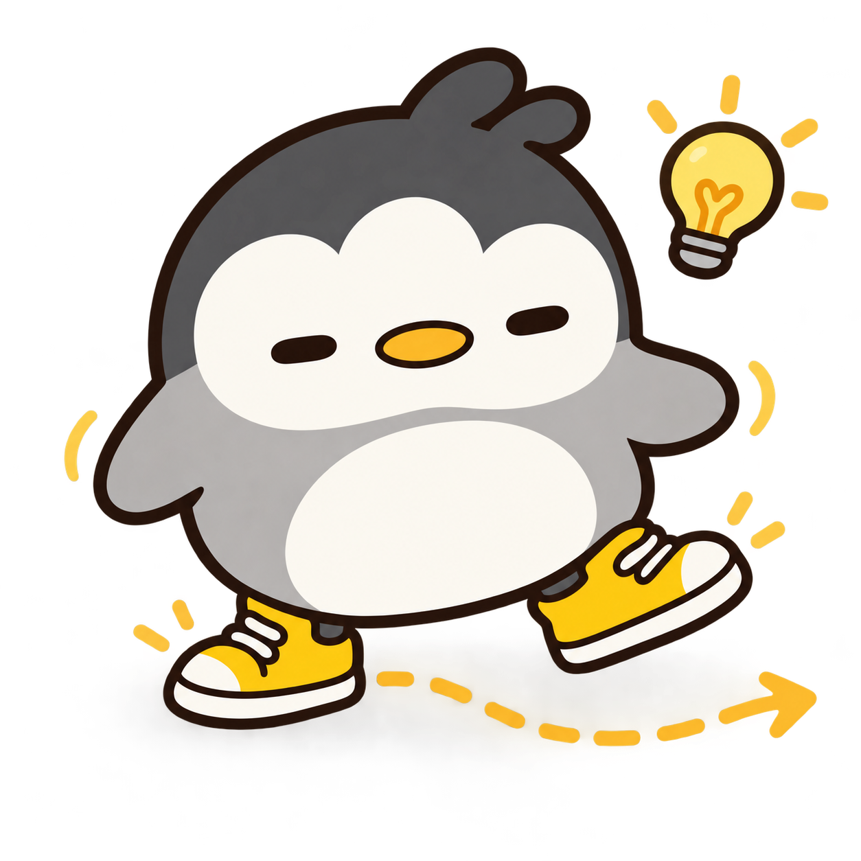ひらめき寄り道ペンギン