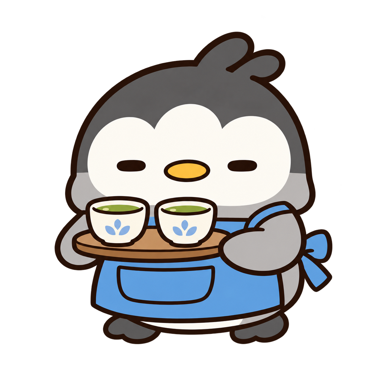 先回りお世話ペンギン