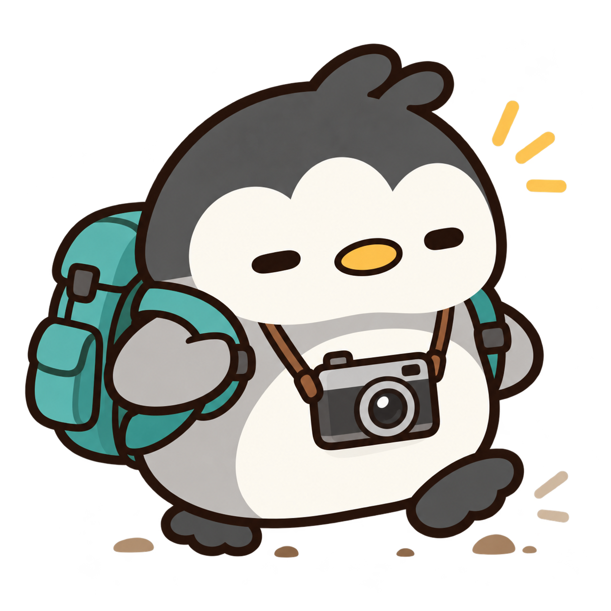 小さな冒険ペンギン