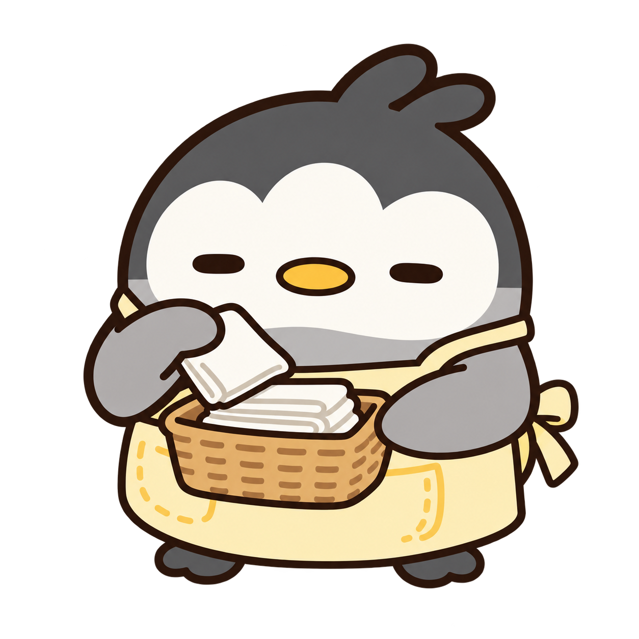 ひっそり気配りペンギン